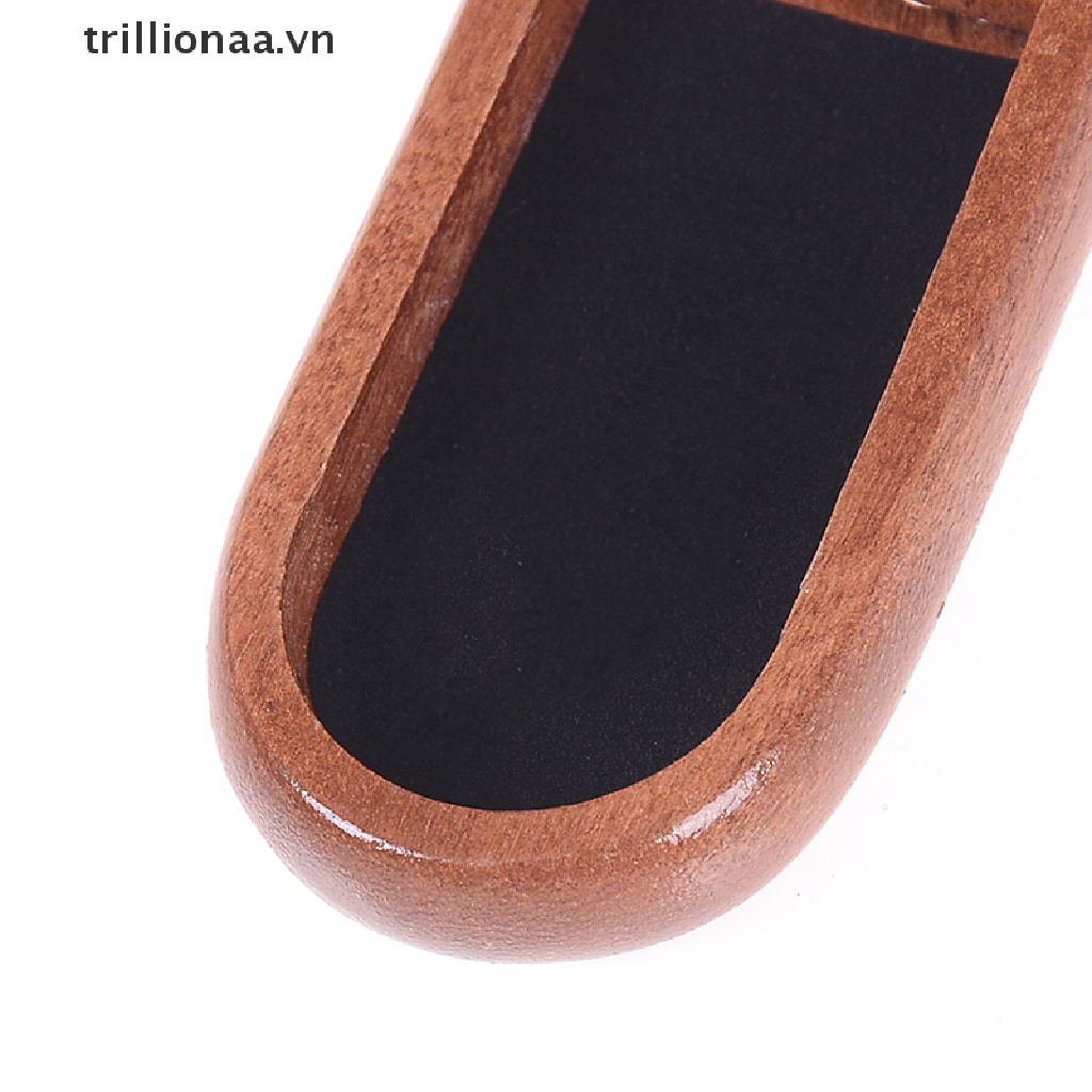 [Triillionaa] Giá Đỡ Ống Hút Thuốc Lá Bằng Gỗ Bền Có Thể Gập Lại