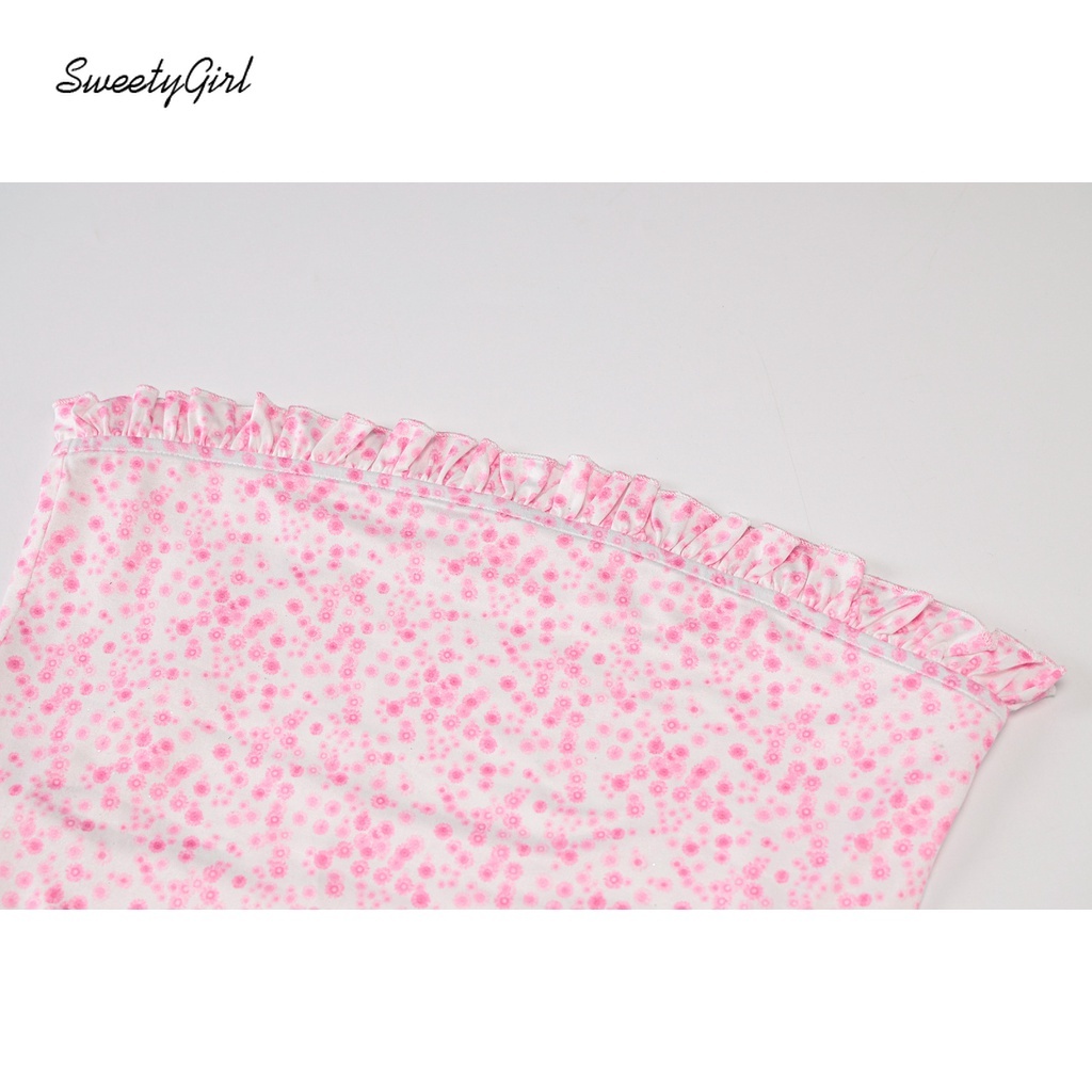 Đầm Trễ Vai Dáng Ôm In Hoa Thời Trang Quyến Rũ Cho Nữ