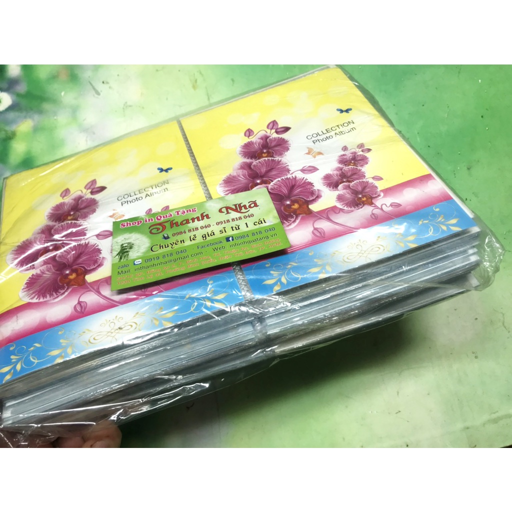 combo 10 cuốn album 9x12cm . 1 cuốn giữ được 80 ảnh