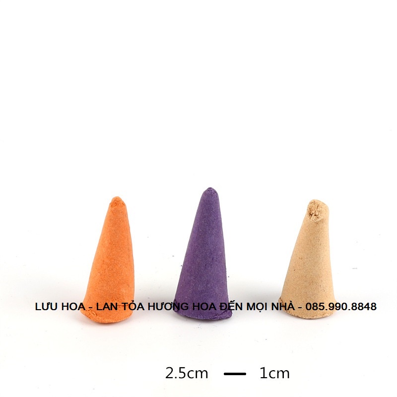 Nhang trầm hương hình nón cao cấp, Nụ trầm hương Thái Lan - Túi 250 nụ hương rất thơm