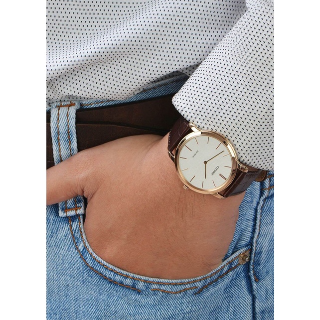 Đồng hồ nam dây da Citizen AR1113 12A