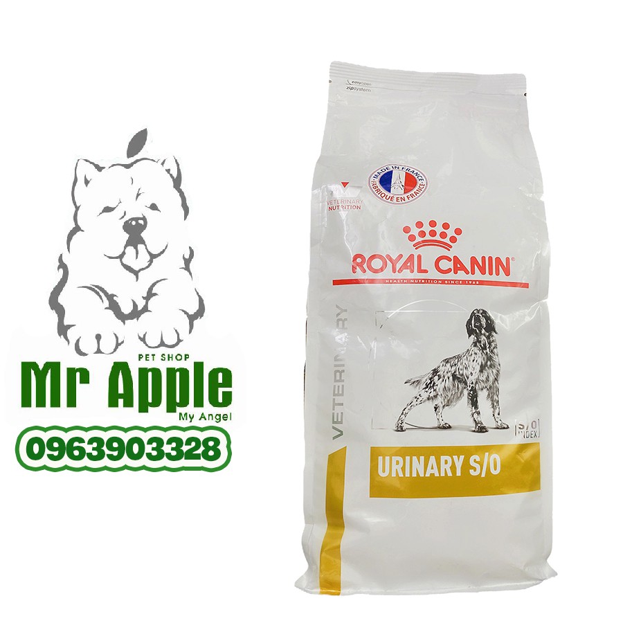 [Mã SR14MAY5 giảm 20K đơn 50K] THỨC ĂN CHO CHÓ BỊ SỎI THẬN (Royal Canin Urinary S/O) - TARCD035