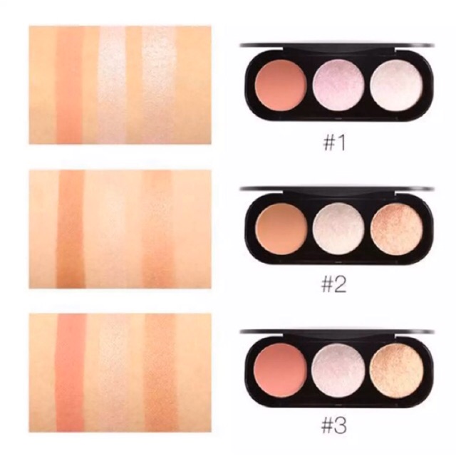 (Hàng Mới Về) Bảng Phấn Bắt Sáng Focallure Trang Điểm Chuyên Nghiệp