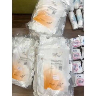 BÔNG TẨY TRANG PHÁP XỊN TETRA LE SOIN LARETAT PUR 600 MIẾNG