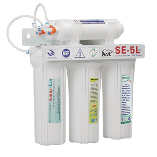 Máy lọc nước Công nghệ Nano Sunny-Eco SE-5L (Sản Phẩm Thế Hệ Mới Của Viện Hàn Lâm Khoa Học Nga Với Lõi Lọc Nước Nano)