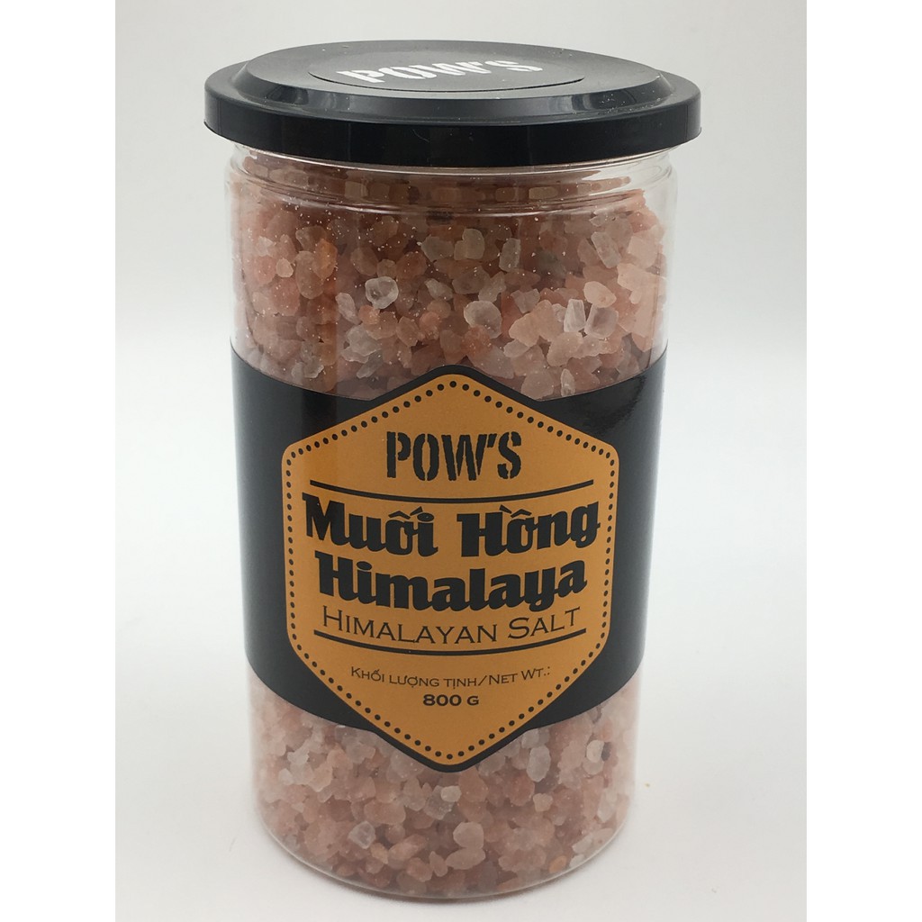 Muối hồng Himalaya 800g nhập khẩu Pakistan 100% tự nhiên dùng ngâm chân, tẩy tế bào chết, giảm sưng bọng mắt