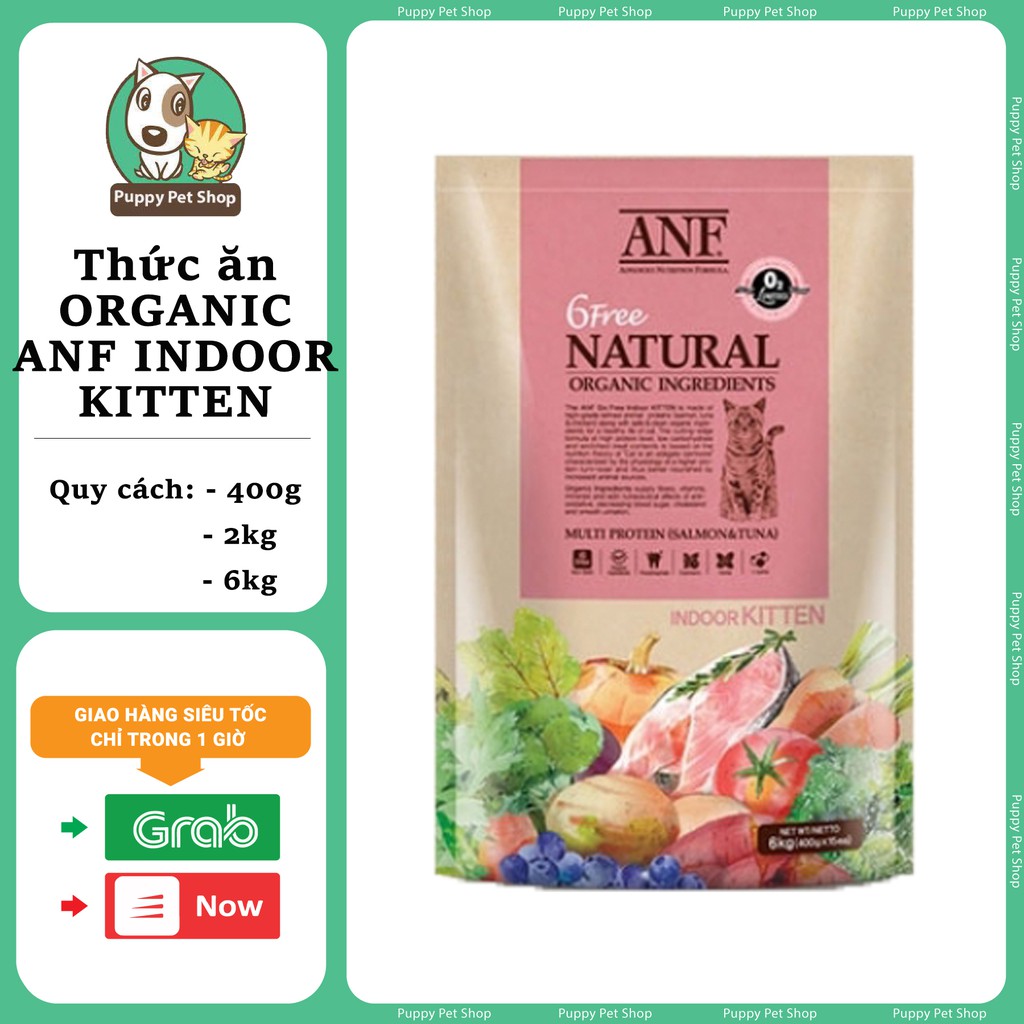 ANF 6Free Thức Ăn Hạt Cho Mèo Bao 6Kg