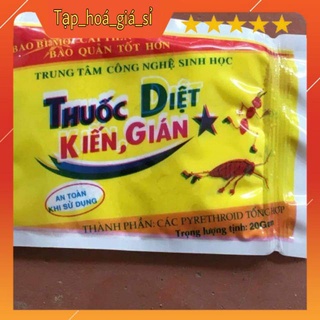 [Combo 24 gói] Thuốc Diệt Muỗi, Kiến, Gián, Bọ Chét Tận Gốc An Toàn Không Mùi