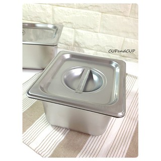 Khay Inox G/N 1/9 Đựng Thực Phẩm
