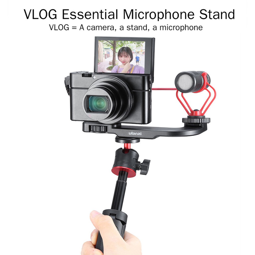 Giá Đỡ Mở Rộng Hel + Ulanzi Pt-9 Thông Dụng Cho Điện Thoại / Máy Ảnh Dslr