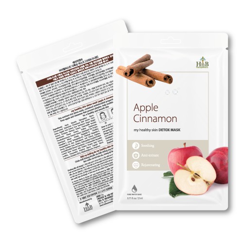 [CHÍNH HÃNG] Mặt Nạ HnB Dưỡng Da Táo Tươi - Quế (Apple & Cinnamon)