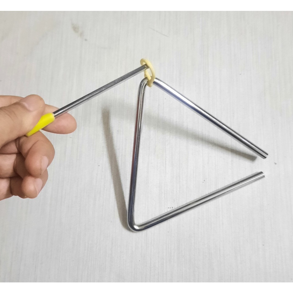 Chuông tam giác 15cm, kẻng tam giác, triangle 6inch/15cm - Thiết bị Đoàn Đội