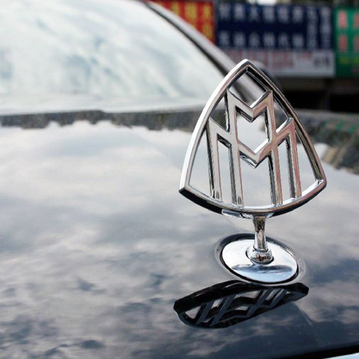 Logo nắp capo đầu xe ô tô Maybach cao cấp MB2669