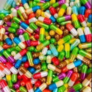 Viên vitamin cấy trắng da đủ màu