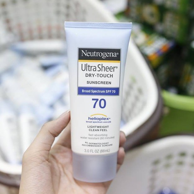 Kem Chống Nắng Neutrogena Ultra Sheer Dry Touch Sunscreen (Check Date Phần Mô Tả Bạn Nhé)