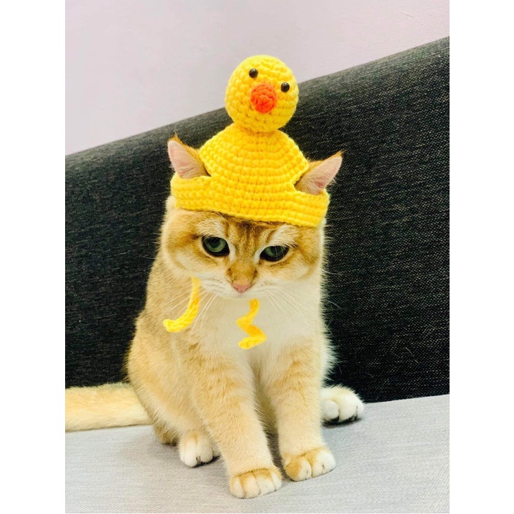 Mũ len handmade cho CHÓ/MÈO