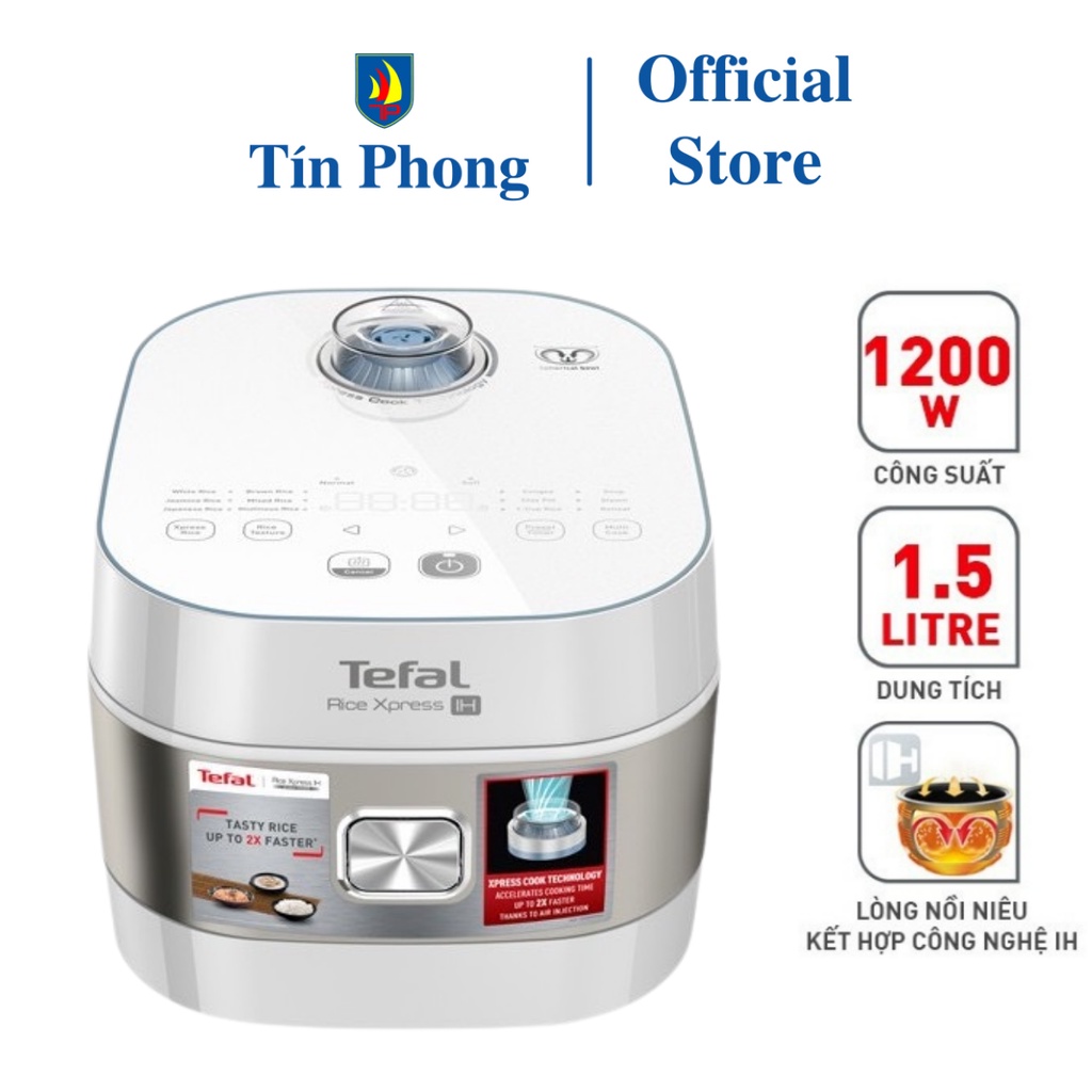 Nồi cơm điện tử cao tần Tefal RK762168