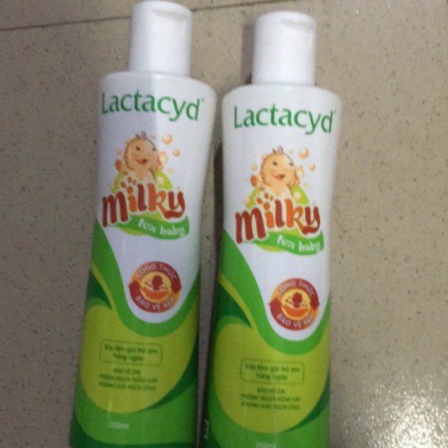 Sữa tắm Lactacyd Milky 250ml, 500ml( chính hãng của cty sanofi)