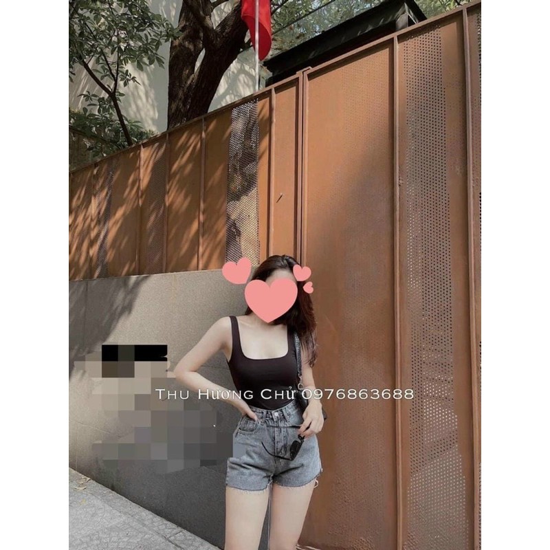 [Mã WASKT410K giảm 10K đơn 50K] ANU243 - ÁO BA LỖ ZIP NỮ NGẮN 2 MÀU | BigBuy360 - bigbuy360.vn