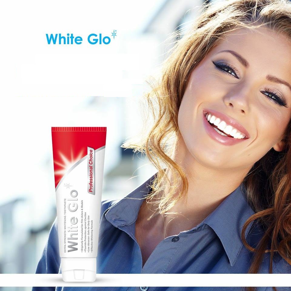 [CHÍNH HÃNG] Kem Đánh Răng Làm Trắng Sáng Răng White Glo Professional Choice 150g