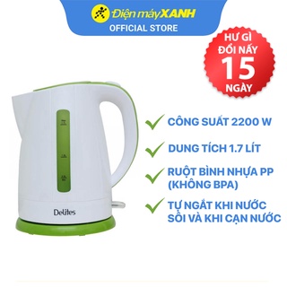 Mua  Mã ELHADEV giảm 4% đơn 300K  Bình siêu tốc Delites 1.7 lít ST17P01WG Xanh lá