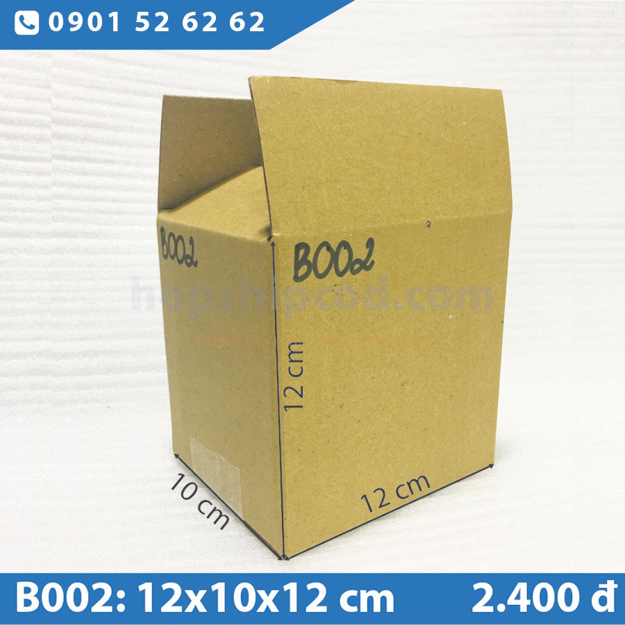 combo 50 hộp carton, hộp đựng hàng B002