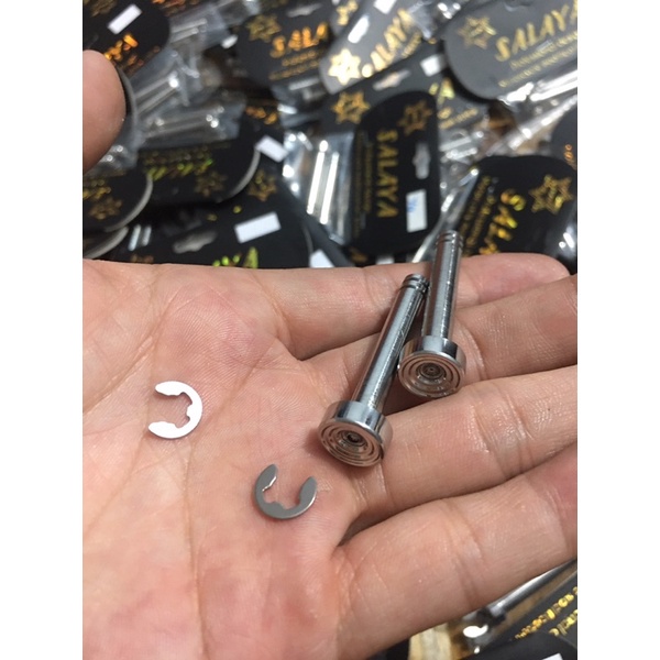 Cốt xỏ gác chân lắp cho xe máy Hon Ya chuẩn hàng inox 304 dùng cho gác chân sau QU17