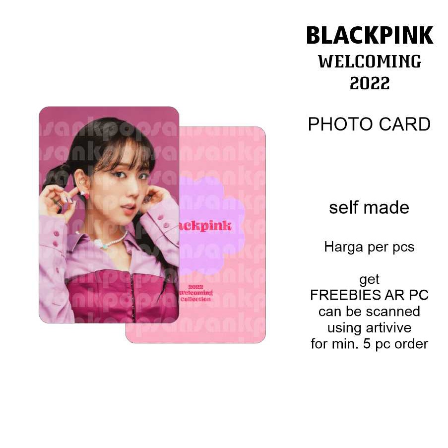 Bộ 2022 Miếng Dán Hình Nhóm Nhạc Blackpink
