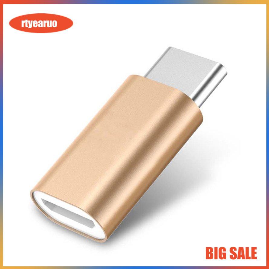 Đầu chuyển đổi cổng Micro USB sang Type-C tiện ích cho điện thoại Android Huawei Xiaomi Samsung OPPO