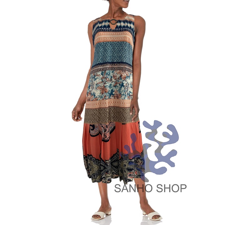 Đầm Sandra Darren Colorful Maxi