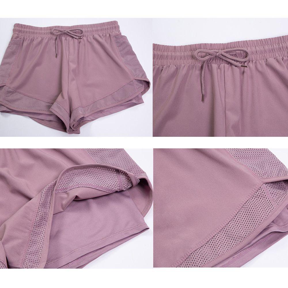 Quần Legging Co Giãn Hai Lớp Plus Size Dùng Tập Yoga