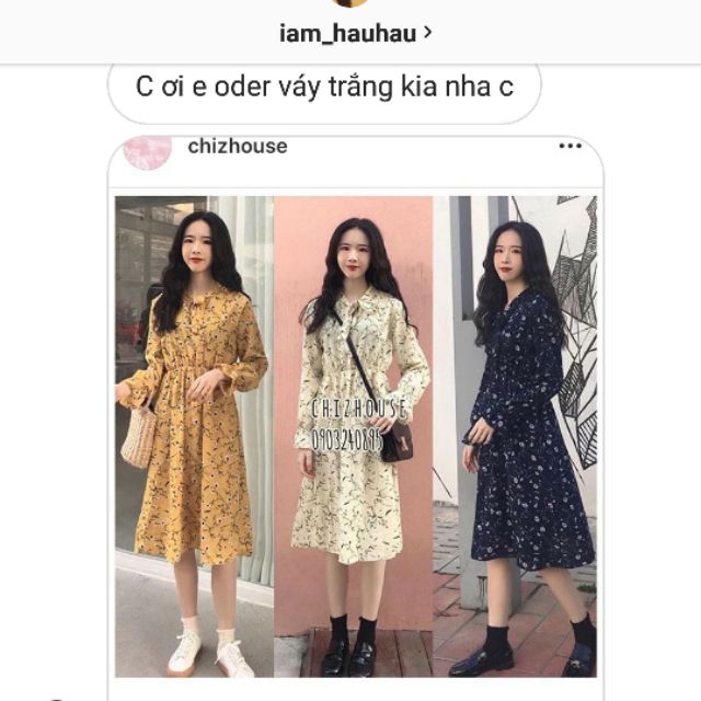 Váy trắng 160k
