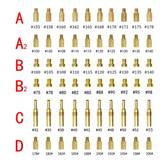 Sale 69% SET 10 phụ kiện vòi phun máy PWM PWK NSR KSR Keihin OKO CVK Main Pilot Jet, C Giá gốc 108000đ- 36C34