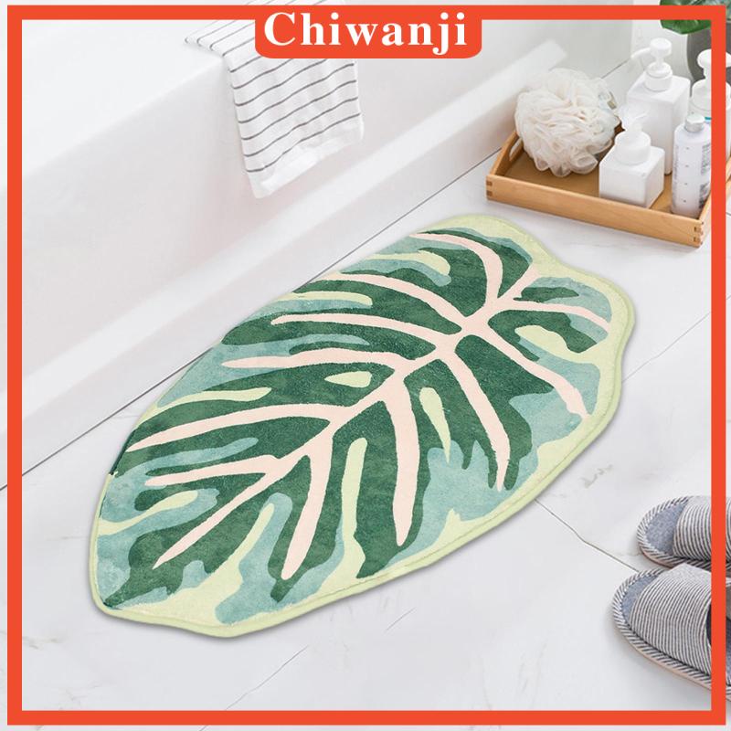 Thảm Lót Sàn Nhà Tắm / Ban Công Hình Chiếc Lá Khô Nhanh Chống Nhăn
