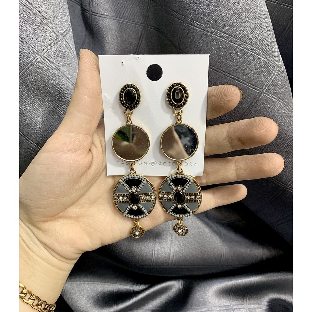 KHUYÊN THỔ CẨM - KHUYÊN TAI PHONG CÁCH BOHO - VINTAGE