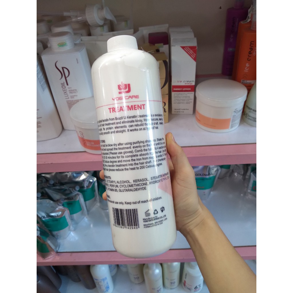 U keratin làm hàn gắn sợi tóc, giúp tóc chắc 250ml