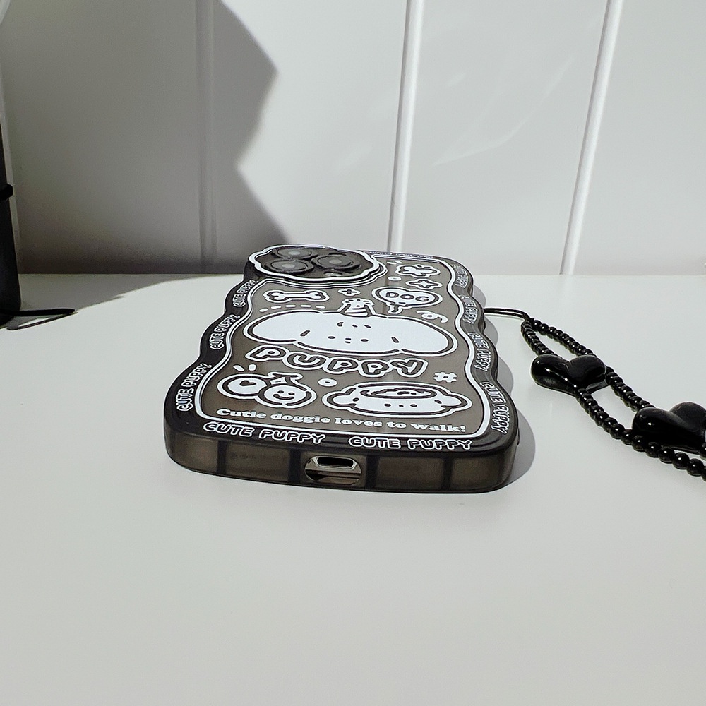 Ốp lưng for iphone Ốp Điện Thoại Mềm Trong Suốt In Họa Tiết 14pro Kiểu Dáng Hoạt Hình Cho iphone13 13promax 11 xs 8p Dinuo case