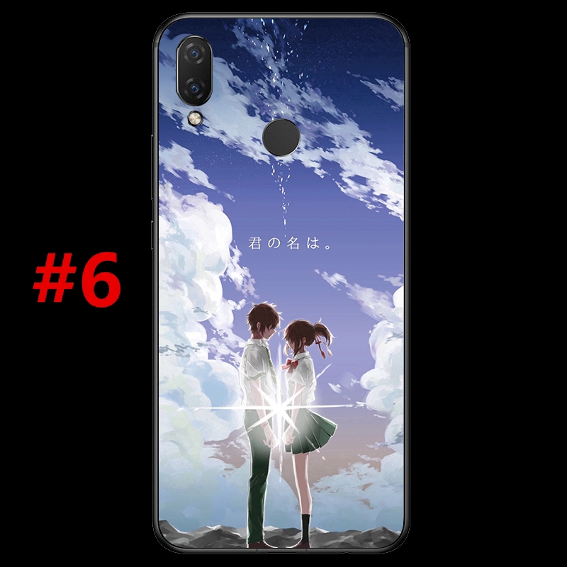 Ốp điện thoại silicon mềm in hình anime Your Name cho Huawei Nova 3 3i / P20 Pro Lite