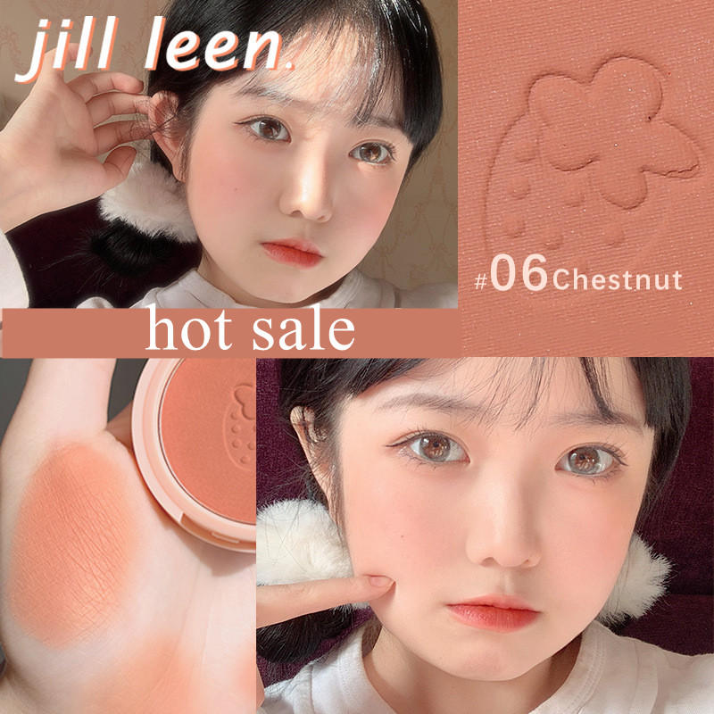 Phấn Má Hồng Màu Đào Lấp Lánh Chất Lì Chống Thấm Nước Làm Sáng Da  Nội Địa Trung