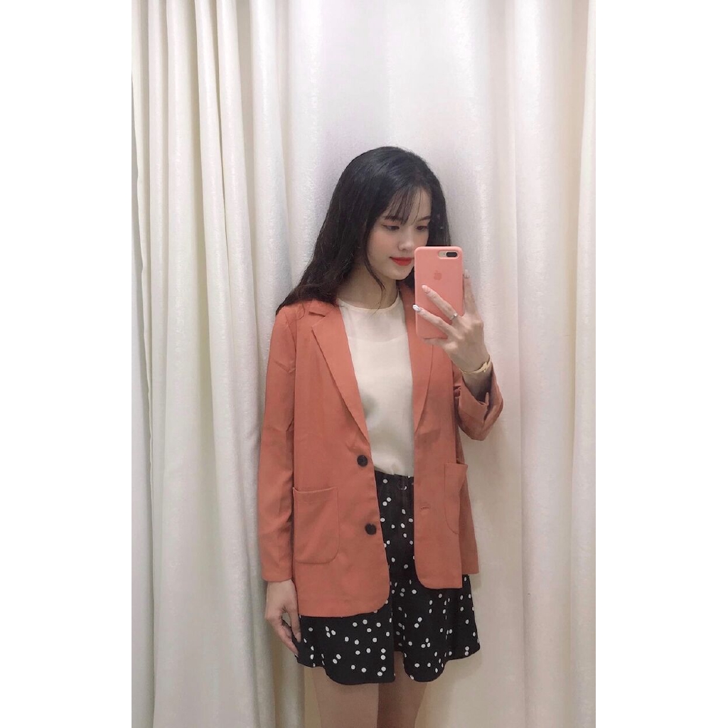 CIEL_Áo Peach blazer