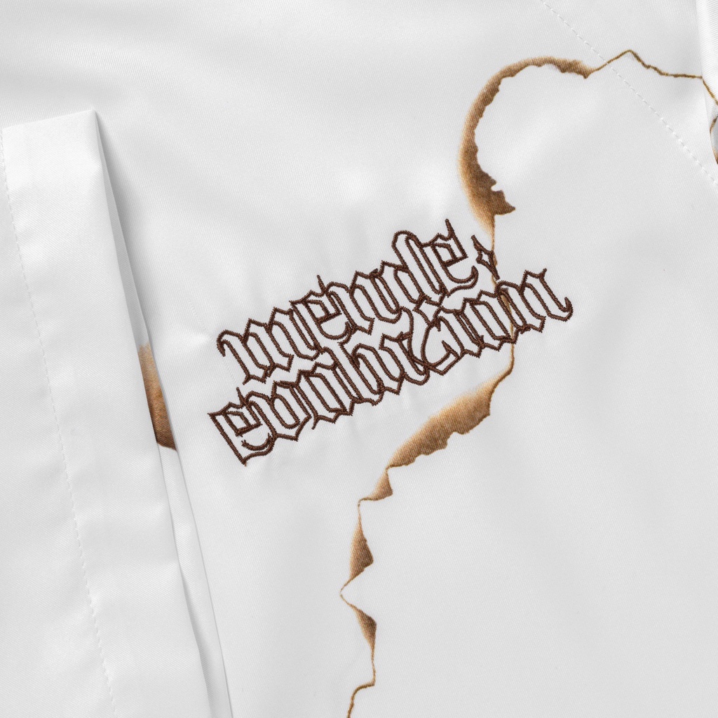 MENDE - Scorched Flame Shirt - Áo sơ mi tay ngắn nam