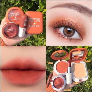 Tách set trang điểm HASAYA GIRL MAT BLUSH FOR LOVE