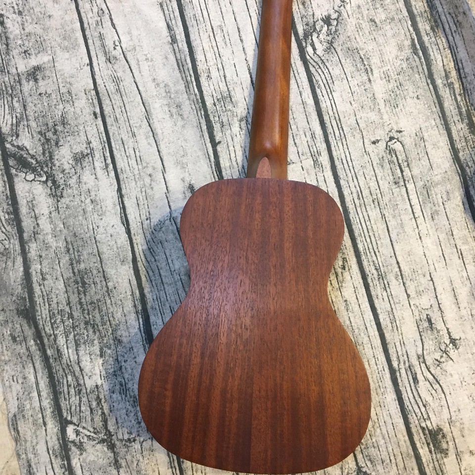 Đàn Ukulele gỗ mahogany Size concert ( Tặng kèm 2 phím gẩy phiếu bảo hành 12 tháng)