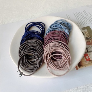 Sét chun buộc tóc 100c kèm túi zip.