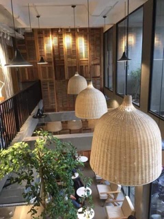Đèn lồng mây hình chuông