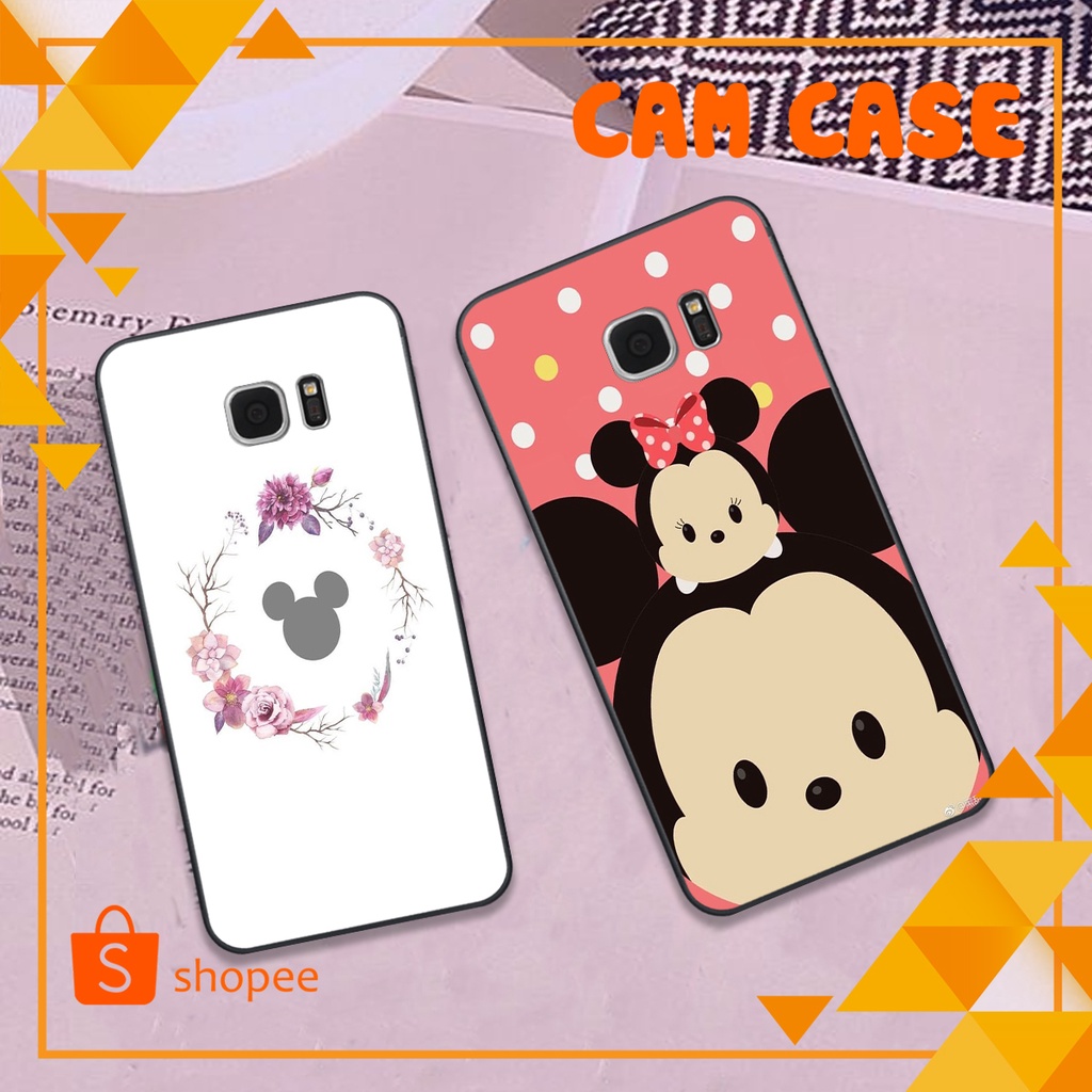 Ốp lưng Samsung S6 / S6Edge / S7 / S7Edge cú và chuột mickey đáng yêu siêu đẹp. Vỏ lưng SS chính hãng giá rẻ