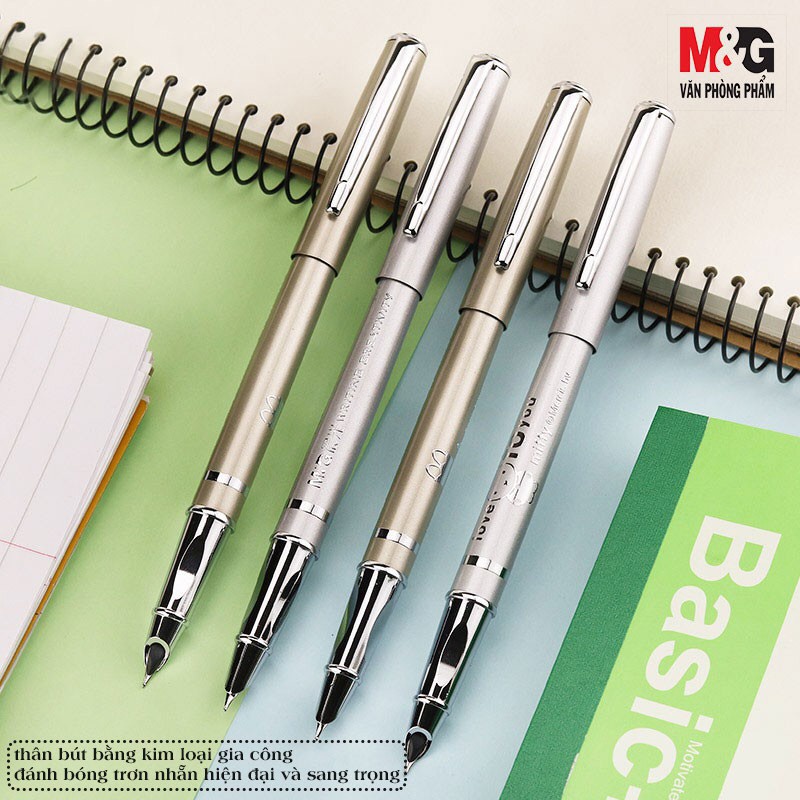 Bút máy ngòi trơn / Bút luyện chữ đẹp FFP43901 - Ngòi Hợp kim nguyên bản, mực ra đều, nhanh khô, nét chữ rõ ràng