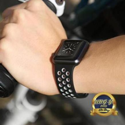 Dây đeo đồng hồ thể thao dành cho Apple Watch Series 1 2 3 4 5 42mm 44mm 40mm 38mm