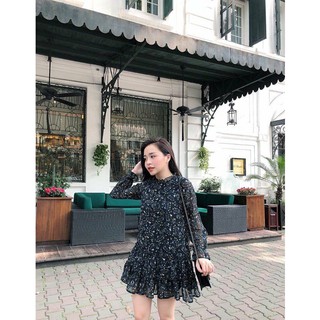 Chỉ còn xanh ngọc. Đầm voan đuôi cá có lớp lót 170k giảm còn 130k