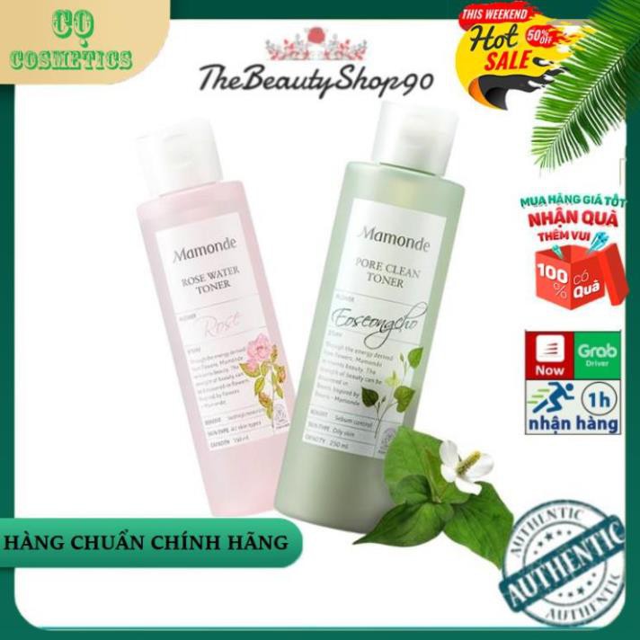 Nước Hoa Hồng Mamonde Toner diếp cá 250ml da trắng sáng mờ thâm rõ rệt | BigBuy360 - bigbuy360.vn